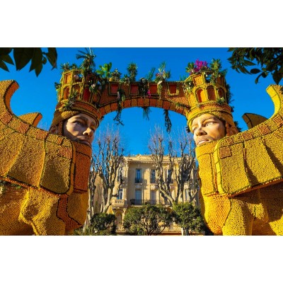 Фестиваль лимонов в Ментоне + карнавал в Ницце