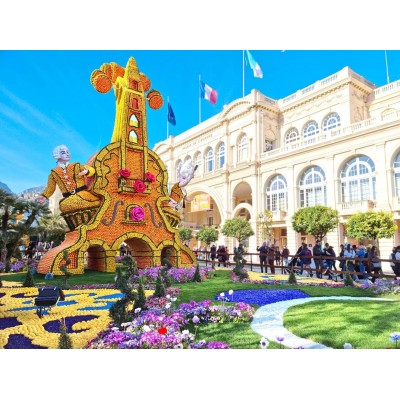 Фестиваль лимонов в Ментоне + карнавал в Ницце