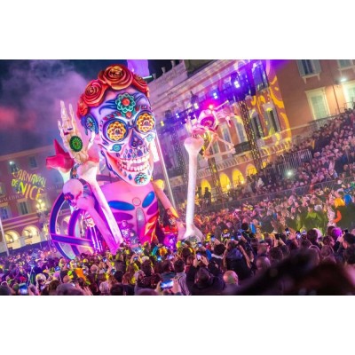 Фестиваль лимонов в Ментоне + карнавал в Ницце